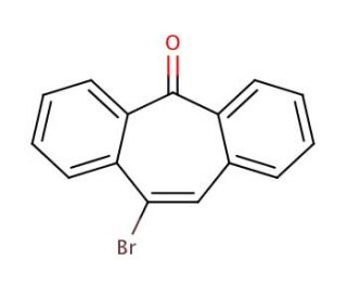 4-Bromo-5H-dibenzo[a,d]cyclohepten-5-one - chemical structure image