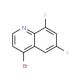 4-Bromo-6,8-difluoroquinoline (CAS 577692-34-3) - chemical structure image