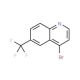4-Bromo-6-trifluoromethylquinoline (CAS 1070879-32-1) - chemical structure image