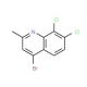 4-Bromo-7,8-dichloro-2-methylquinoline (CAS 1070879-66-1) - chemical structure image