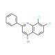 4-Bromo-7,8-dichloro-2-phenylquinoline (CAS 1189107-14-9) - chemical structure image