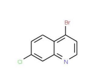 4-Bromo-7-chloroquinoline (CAS 98519-65-4) - chemical structure image