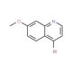4-Bromo-7-methoxyquinoline (CAS 1070879-27-4) - chemical structure image