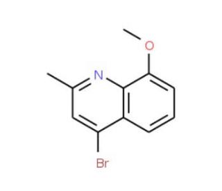 4-Bromo-8-methoxy-2-methylquinoline (CAS 927800-62-2) - chemical structure image