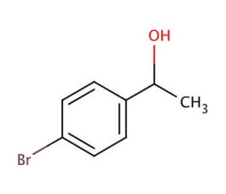 4-Bromo-&alpha;-methylbenzyl alcohol (CAS 5391-88-8) - chemical structure image