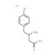 4-Bromo-D-beta-homophenylalanine hydrochloride (CAS 331763-73-6) - chemical structure image