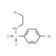4-Bromo-N-(2-bromo-ethyl)-benzenesulfonamide - chemical structure image