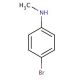 4-Bromo-N-methylaniline (CAS 6911-87-1) - chemical structure image