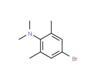 4-Bromo-N,N,2,6-tetramethylaniline (CAS 50638-54-5) - chemical structure image