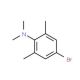 4-Bromo-N,N,2,6-tetramethylaniline (CAS 50638-54-5) - chemical structure image