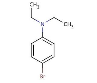 4-Bromo-N,N-diethylaniline (CAS 2052-06-4) - chemical structure image