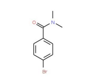 4-Bromo-N,N-dimethylbenzamide (CAS 18469-37-9) - chemical structure image