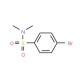 4-Bromo-N,N-dimethylbenzenesulfonamide (CAS 707-60-8) - chemical structure image
