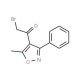 4-(Bromoacetyl)-5-methyl-3-phenylisoxazole (CAS 104777-39-1) - chemical structure image