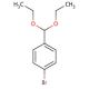 4-Bromobenzaldehyde diethyl acetal (CAS 34421-94-8) - chemical structure image