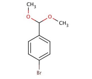 4-Bromobenzaldehyde dimethyl acetal (CAS 24856-58-4) - chemical structure image