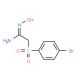 4-Bromobenzenesulfonylacetamide oxime - chemical structure image