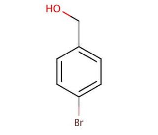 4-Bromobenzyl alcohol (CAS 873-75-6) - chemical structure image