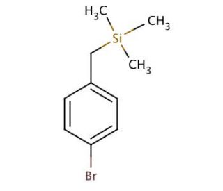 (4-Bromobenzyl)trimethylsilane (CAS 17095-20-4) - chemical structure image