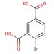 4-Bromoisophthalic acid (CAS 6939-93-1) - chemical structure image
