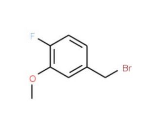 4-Bromomethyl-1-fluoro-2-methoxy-benzene (CAS 141080-73-1) - chemical structure image