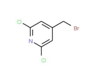 4-(Bromomethyl)-2,6-dichloropyridine (CAS 175204-45-2) - chemical structure image