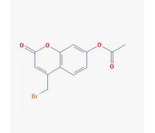 4-Bromomethyl-7-acetoxycoumarin (CAS 2747-04-8) - chemical structure image