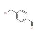 4-(Bromomethyl)benzaldehyde (CAS 51359-78-5) - chemical structure image