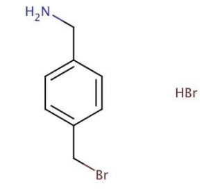 4-(Bromomethyl)benzylamine HBr (CAS 34403-47-9) - chemical structure image
