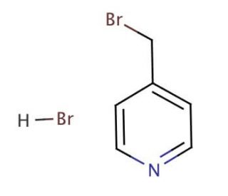4-(Bromomethyl)pyridine hydrobromide (CAS 73870-24-3) - chemical structure image