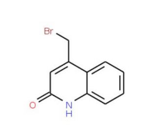 4-(Bromomethyl)quinolin-2(1H)-one (CAS 4876-10-2) - chemical structure image
