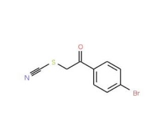 4-Bromophenacyl thiocyanate (CAS 65679-14-3) - chemical structure image