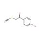 4-Bromophenacyl thiocyanate (CAS 65679-14-3) - chemical structure image
