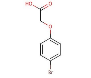 4-Bromophenoxyacetic acid (CAS 1878-91-7) - chemical structure image