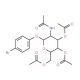 4-Bromophenyl 2-acetamido-3,4,6-tri-O-acetyl-2-deoxy-b-D-glucopyranoside (CAS 38229-74-2) - chemical structure image