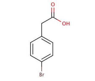(4-Bromophenyl)acetic Acid (CAS 1878-68-8) - chemical structure image