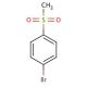 4-Bromophenyl methyl sulfone (CAS 3466-32-8) - chemical structure image