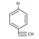 4-Bromophenylacetylene (CAS 766-96-1) - chemical structure image