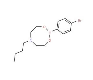 4-Bromophenylboronic acid N-butyldiethanolamine ester - chemical structure image