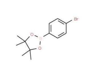4-Bromophenylboronic acid, pinacol ester (CAS 68716-49-4) - chemical structure image