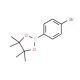 4-Bromophenylboronic acid, pinacol ester (CAS 68716-49-4) - chemical structure image