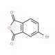 4-Bromophthalic anhydride (CAS 86-90-8) - chemical structure image
