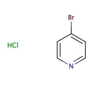 4-Bromopyridine Hydrochloride (CAS 19524-06-2) - chemical structure image