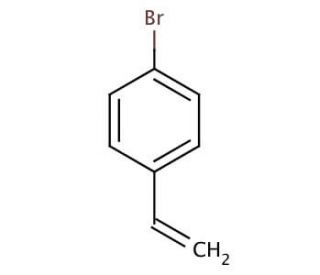 4-Bromostyrene (CAS 2039-82-9) - chemical structure image