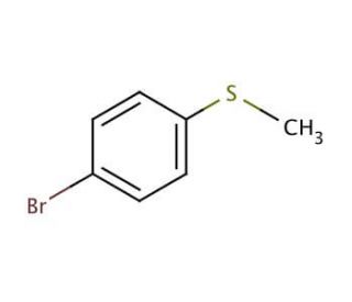 4-Bromothioanisole (CAS 104-95-0) - chemical structure image