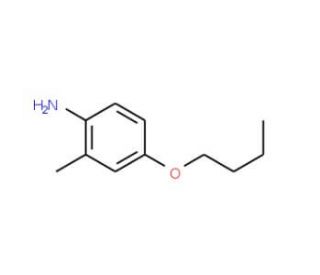4-Butoxy-2-methylaniline - chemical structure image