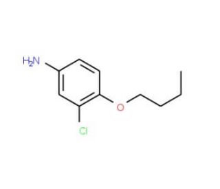 4-Butoxy-3-chloroaniline - chemical structure image