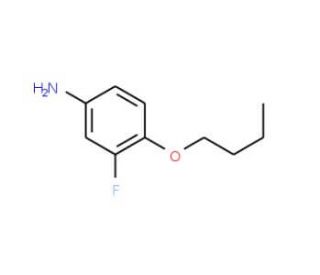 4-Butoxy-3-fluoroaniline - chemical structure image