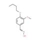 4-Butoxy-3-methoxy-benzaldehyde oxime (CAS 2411-34-9) - chemical structure image