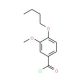 4-butoxy-3-methoxybenzoyl chloride - chemical structure image